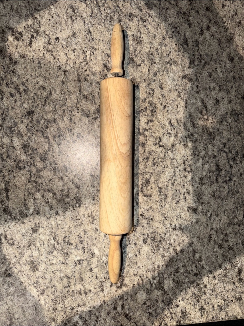 Classic Wooden Rolling Pin - Natural Beech Finish